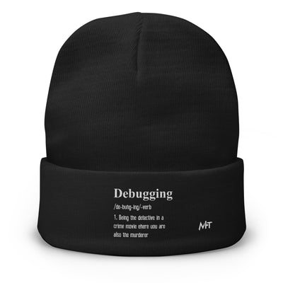Debugging Definition V1 - Embroidered Beanie