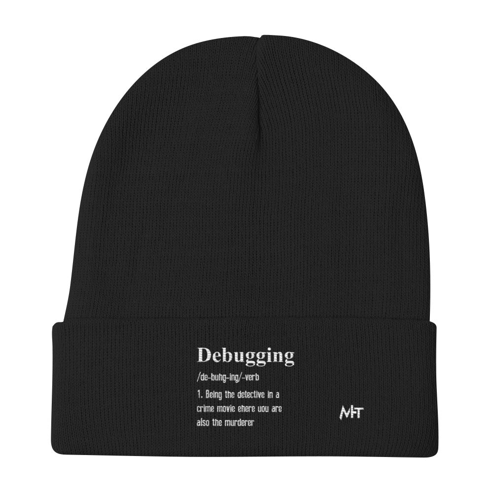 Debugging Definition V1 - Embroidered Beanie