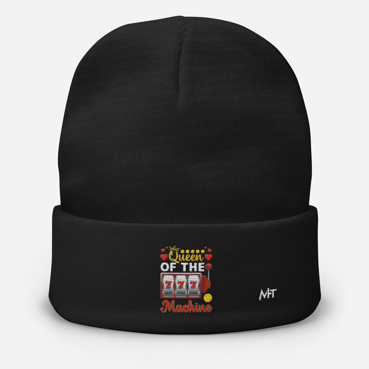 Queen of the Machine 777 - Embroidered Beanie
