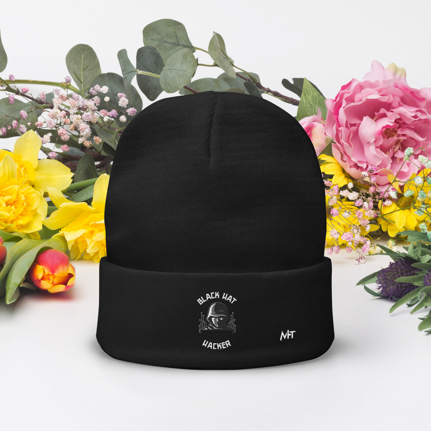 Black Hat Hacker - Embroidered Beanie