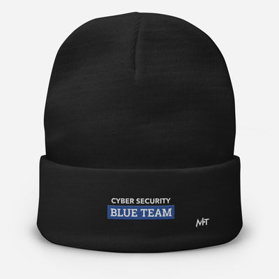 Cyber Security Blue Team V6 - Embroidered Beanie