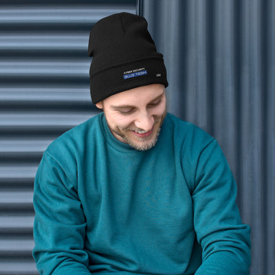 Cyber Security Blue Team V8 - Embroidered Beanie