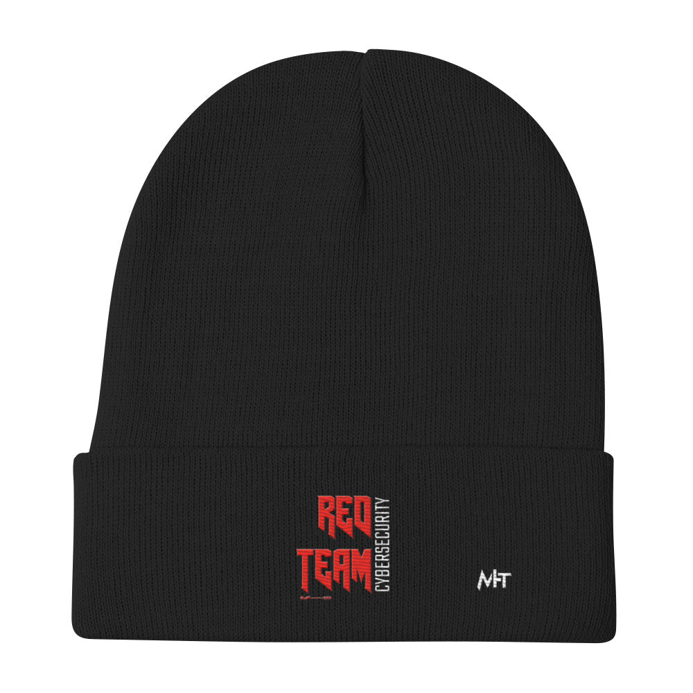 Cyber Security Red Team V9 - Embroidered Beanie