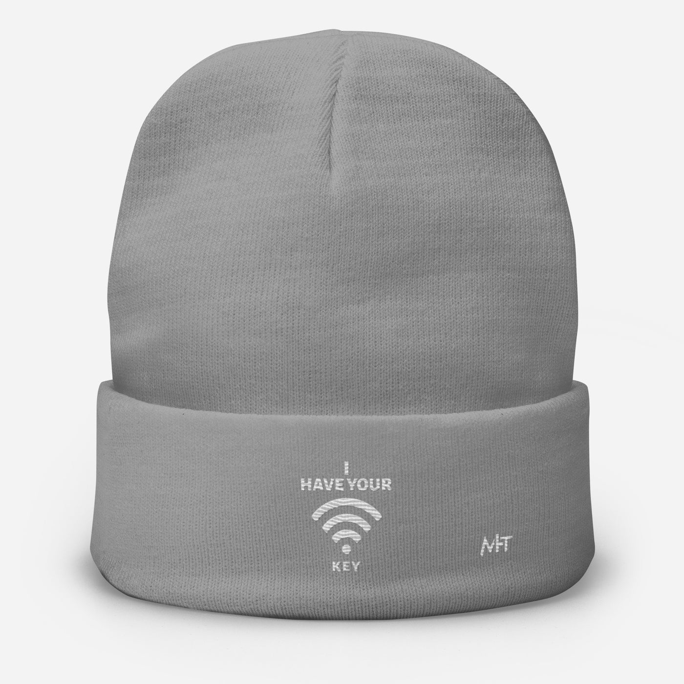 I have your Wi-Fi password - Embroidered Beanie