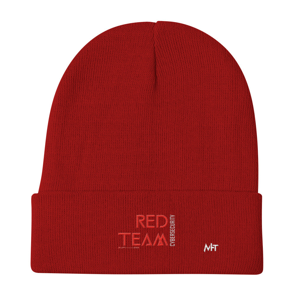 Cyber Security Red Team V4 - Embroidered Beanie