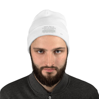 There are 10 types of people - Embroidered Beanie