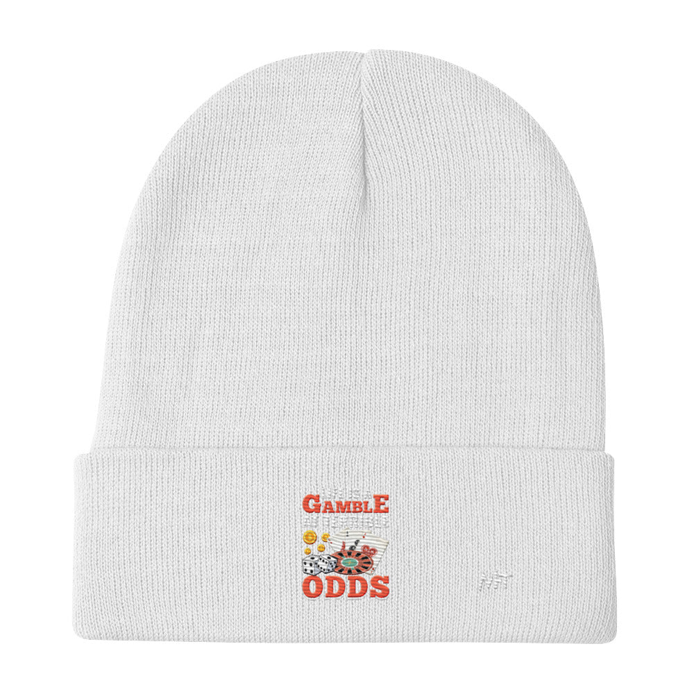 Life is a Gamble at terrible Odds - Embroidered Beanie