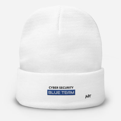 Cyber Security Blue Team V12 - Embroidered Beanie