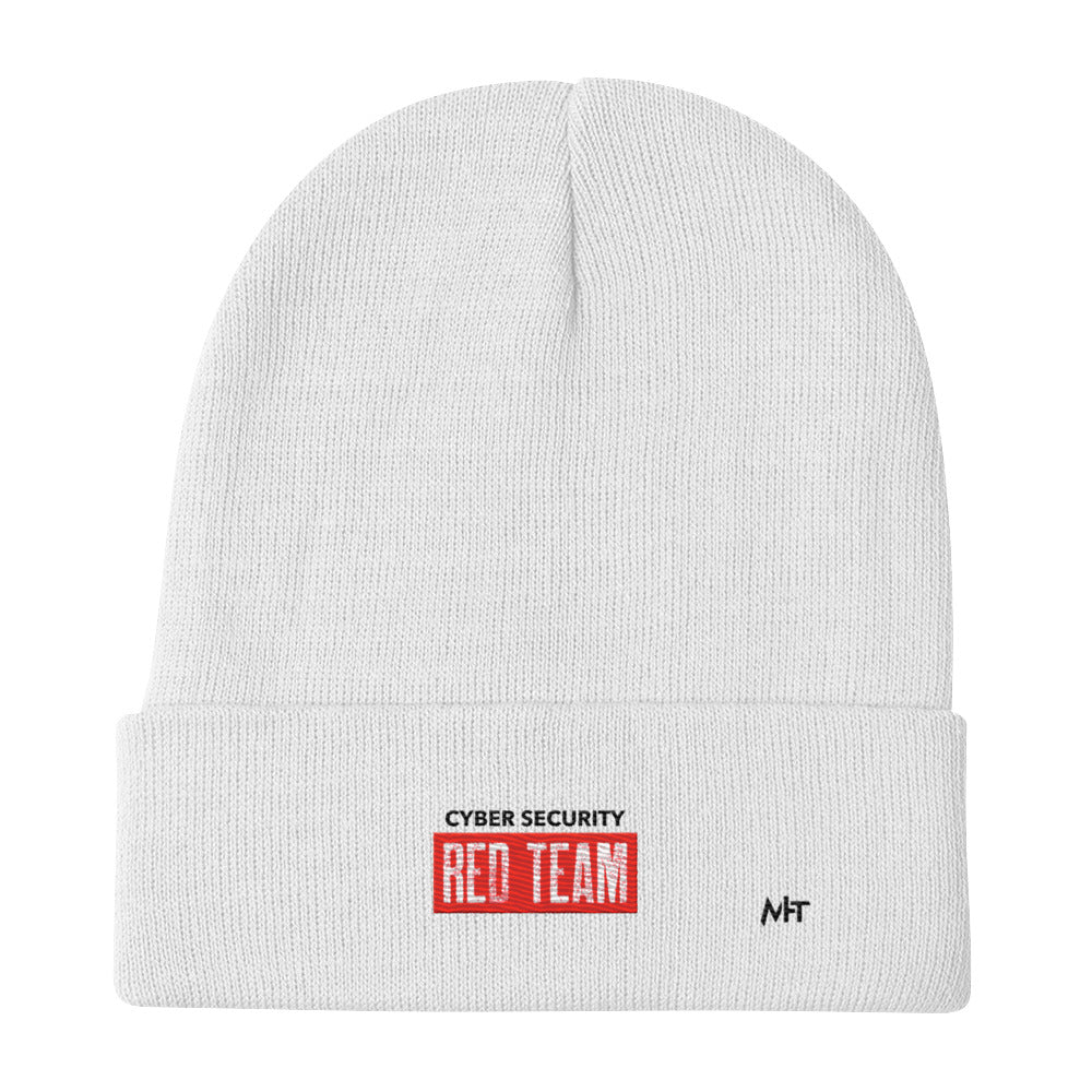 Cyber Security Red Team V1 - Embroidered Beanie