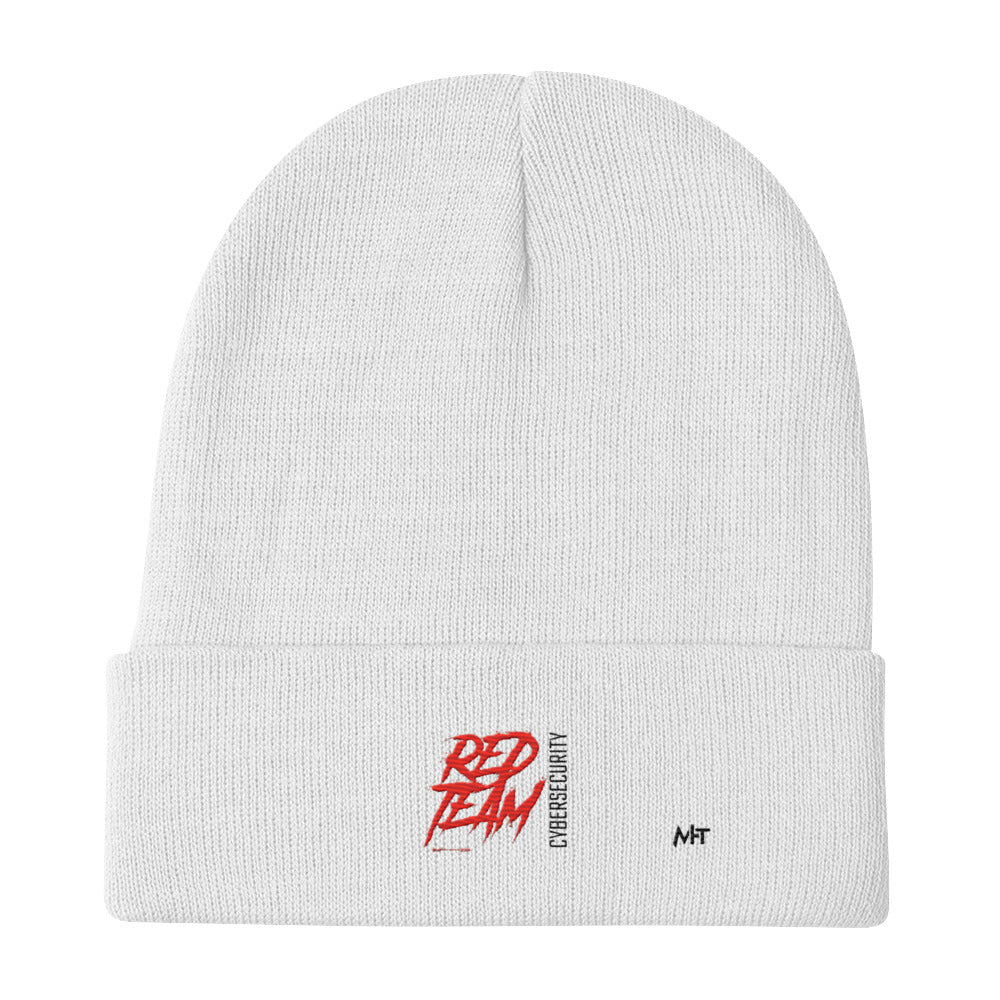 Cyber Security Red Team V6 - Embroidered Beanie