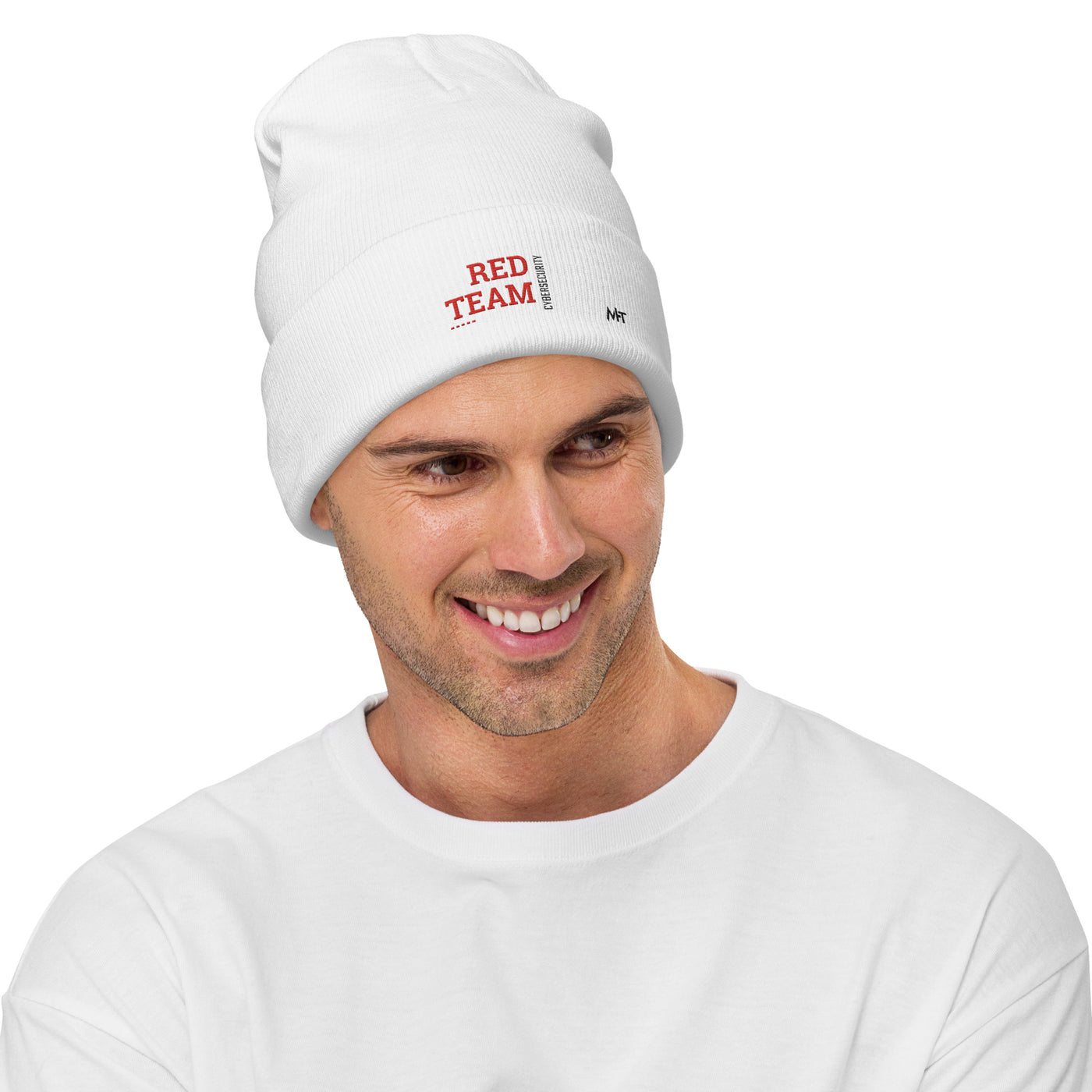 Cyber Security Red Team V12 - Embroidered Beanie