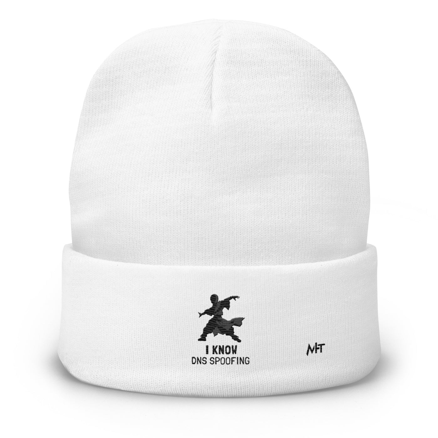 I Know DNS Spoofing - Embroidered Beanie
