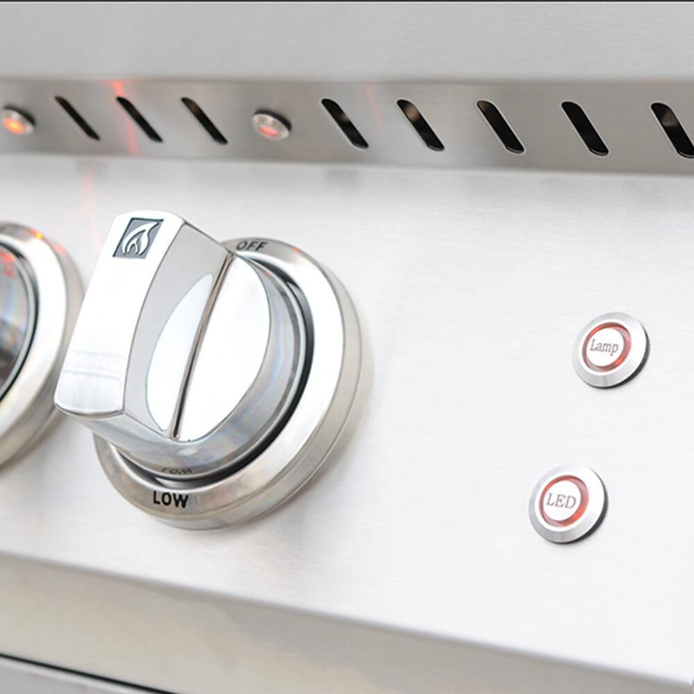 KoKoMo Grills 32" Professional 72K BTU LP/NG 4 Burner Built-In Stainless Steel Gas Grill (SAK48170) by MyHackerTech