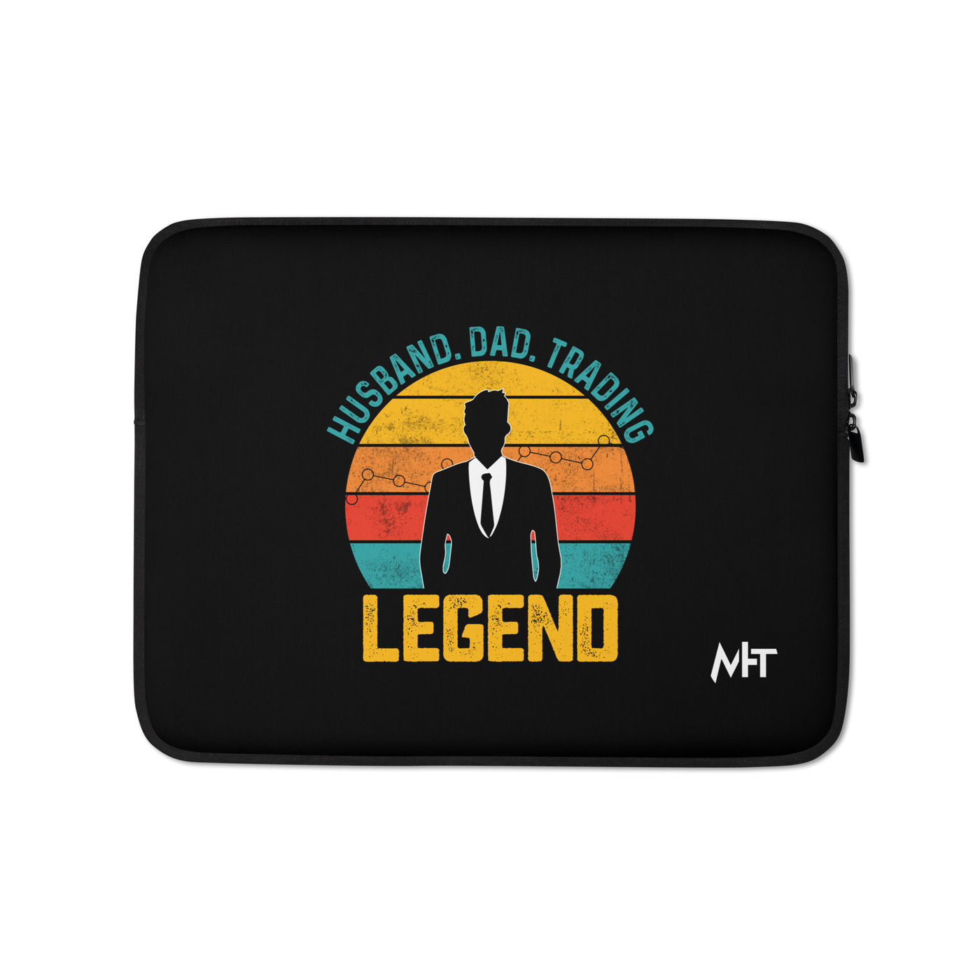 Husband.Dad.Trading Legend - Laptop Sleeve