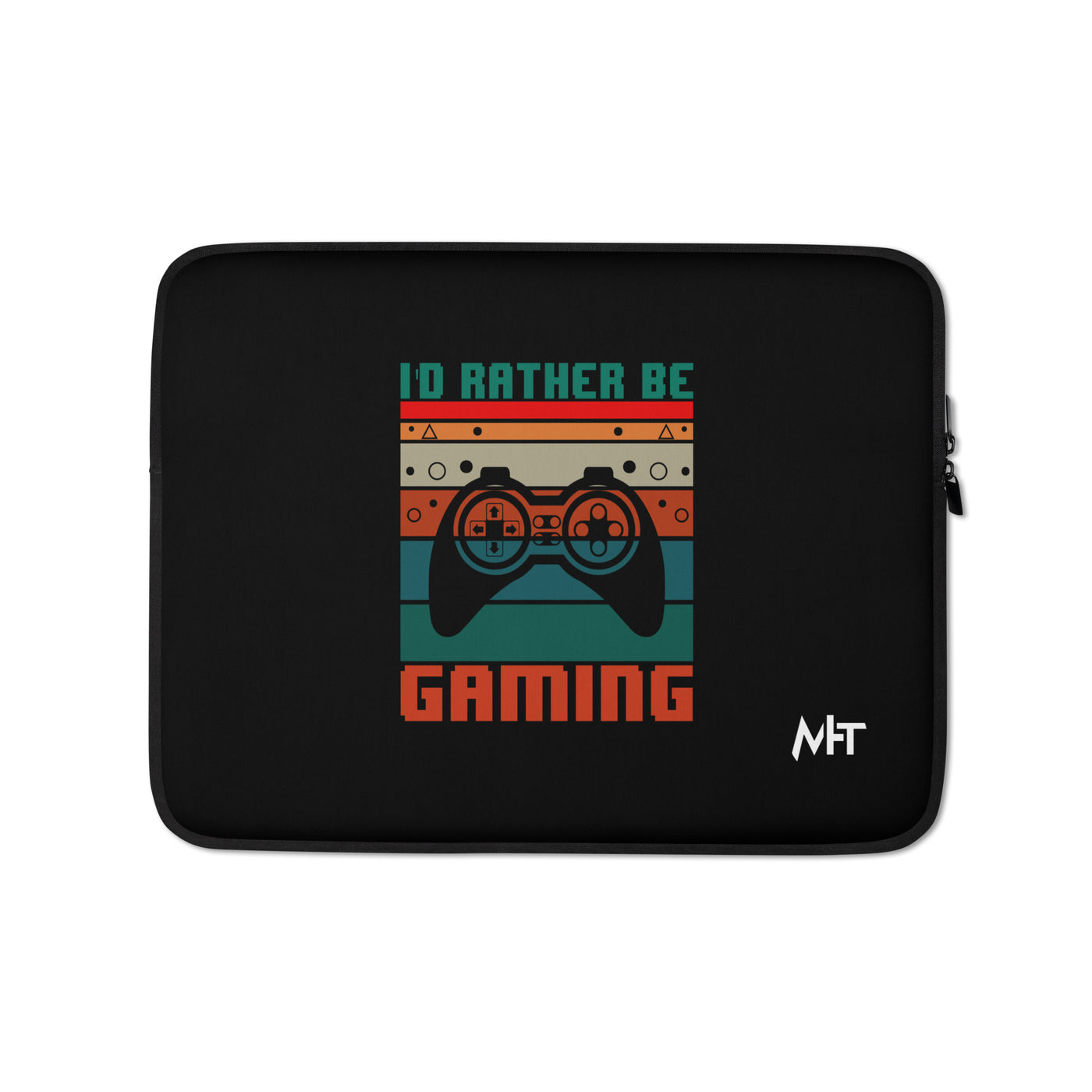 I'd rather be Gaming - Laptop Sleeve