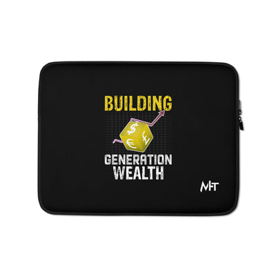 Building Generation Wealth - Laptop Sleeve