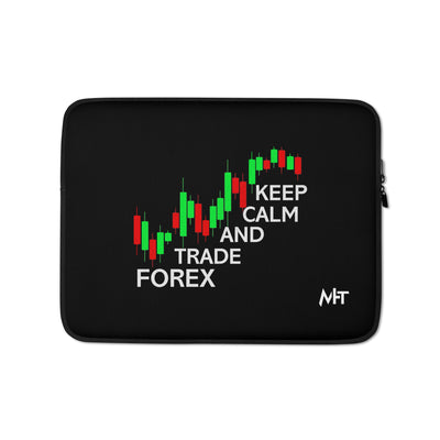 Keep Calm and Trade Forex - Laptop Sleeve