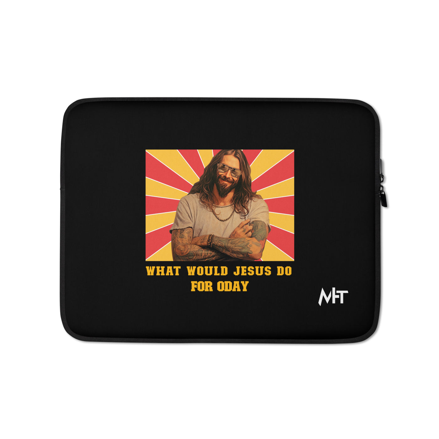 What would Jesus do for 0day v1 - Laptop Sleeve