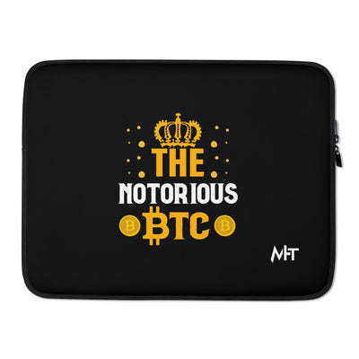 The Notorious Bitcoin - Laptop Sleeve