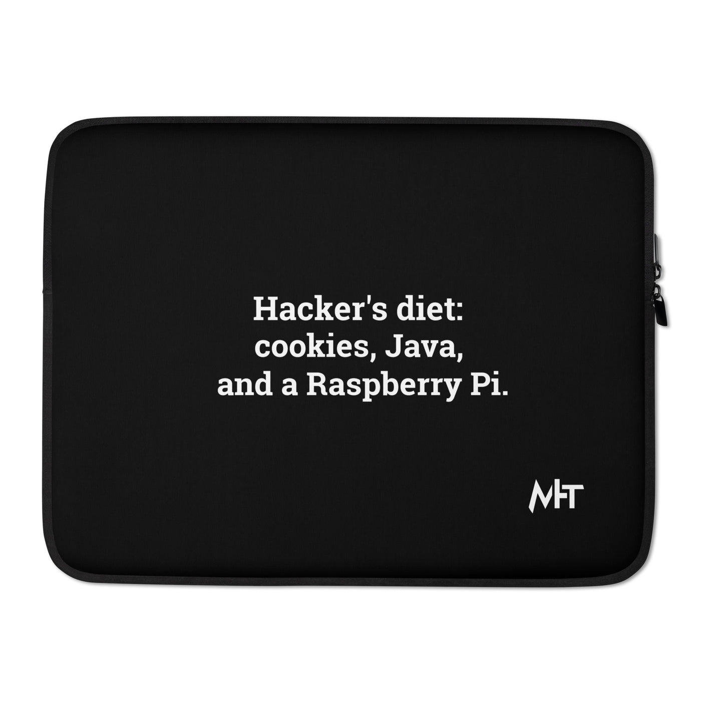 Hackers diet : Cookies, Java and a Raspberry Pi V1 - Laptop Sleeve