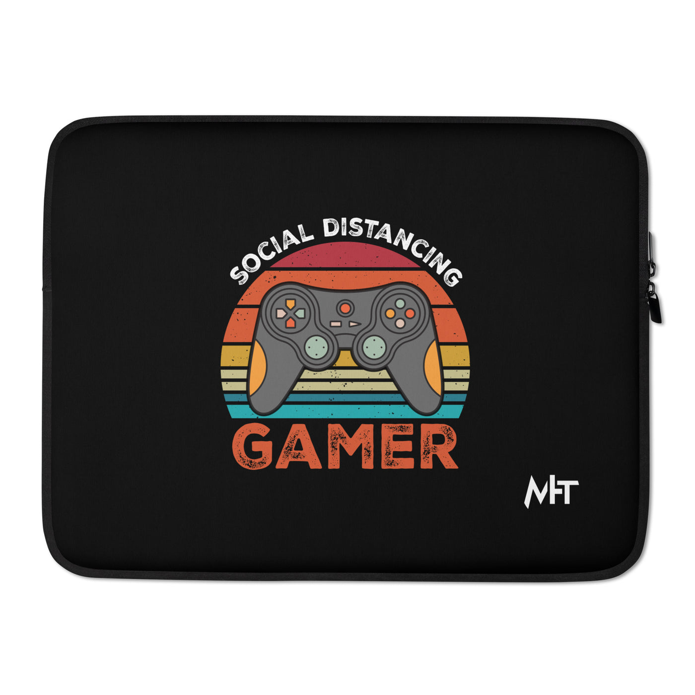 Social Distancing Gamer - Laptop Sleeve