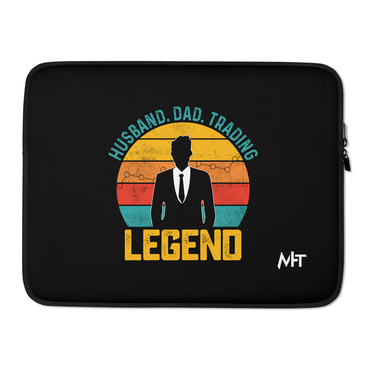 Husband.Dad.Trading Legend - Laptop Sleeve