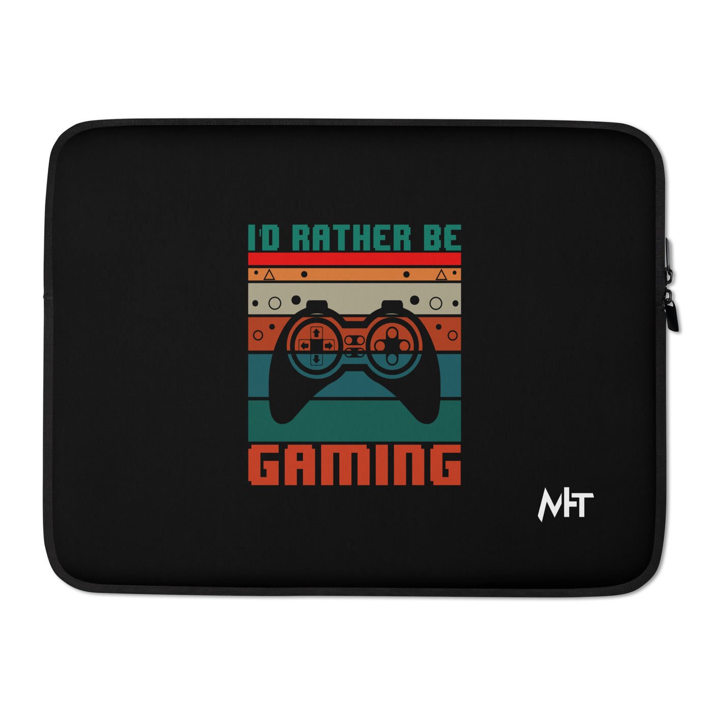 I'd rather be Gaming - Laptop Sleeve