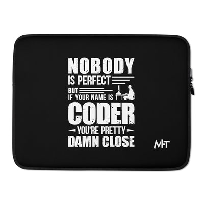 Coder Close to Perfect - Laptop Sleeve