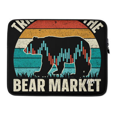 Triggered by the Bear Market - Laptop Sleeve