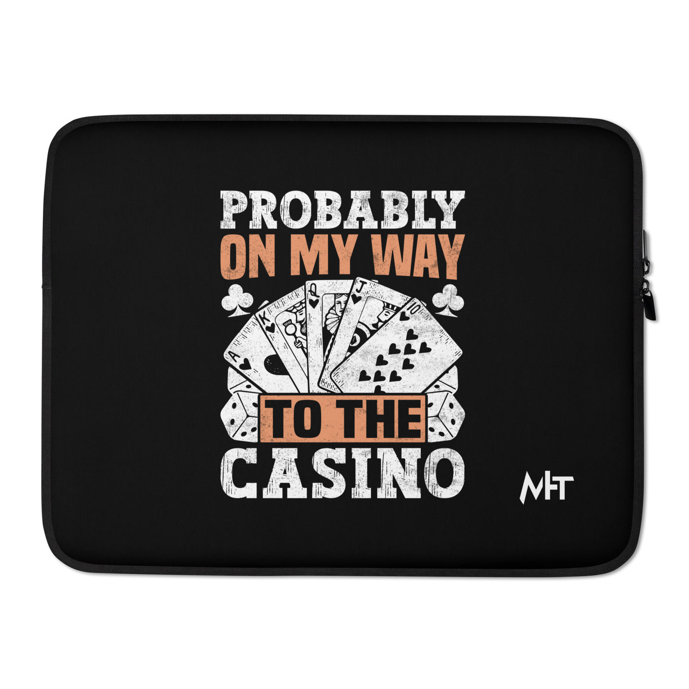 Probably, my way to the Casino - Laptop Sleeve