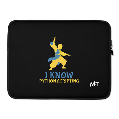 I Know Python Scripting - Laptop Sleeve