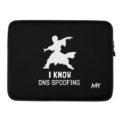I Know DNS Spoofing - Laptop Sleeve