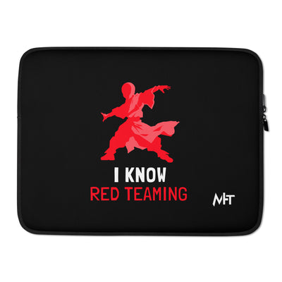 I Know Red Teaming - Laptop Sleeve