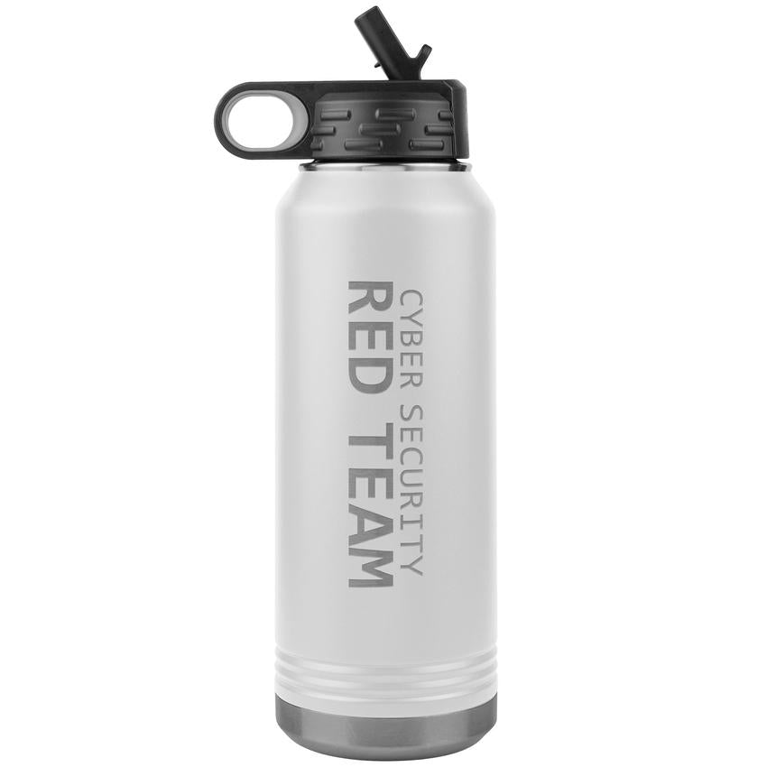 Cyber Security Red Team - 32oz Water Bottle Tumbler by MyHackerTech