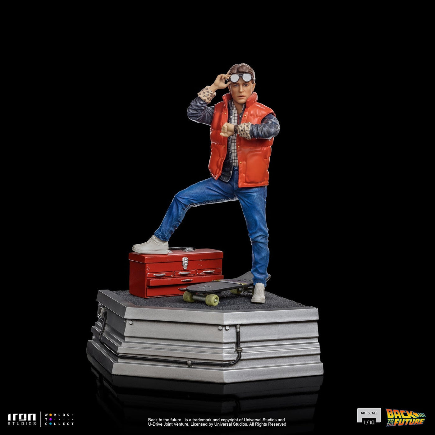 Iron Studios Back to the Future Marty McFly 1:10 Scale Statue by MyHackerTech