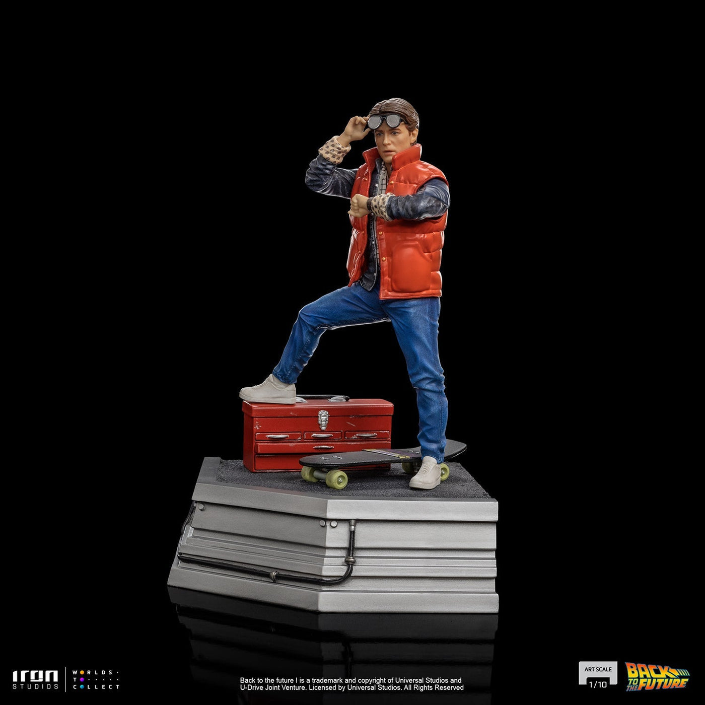 Iron Studios Back to the Future Marty McFly 1:10 Scale Statue by MyHackerTech