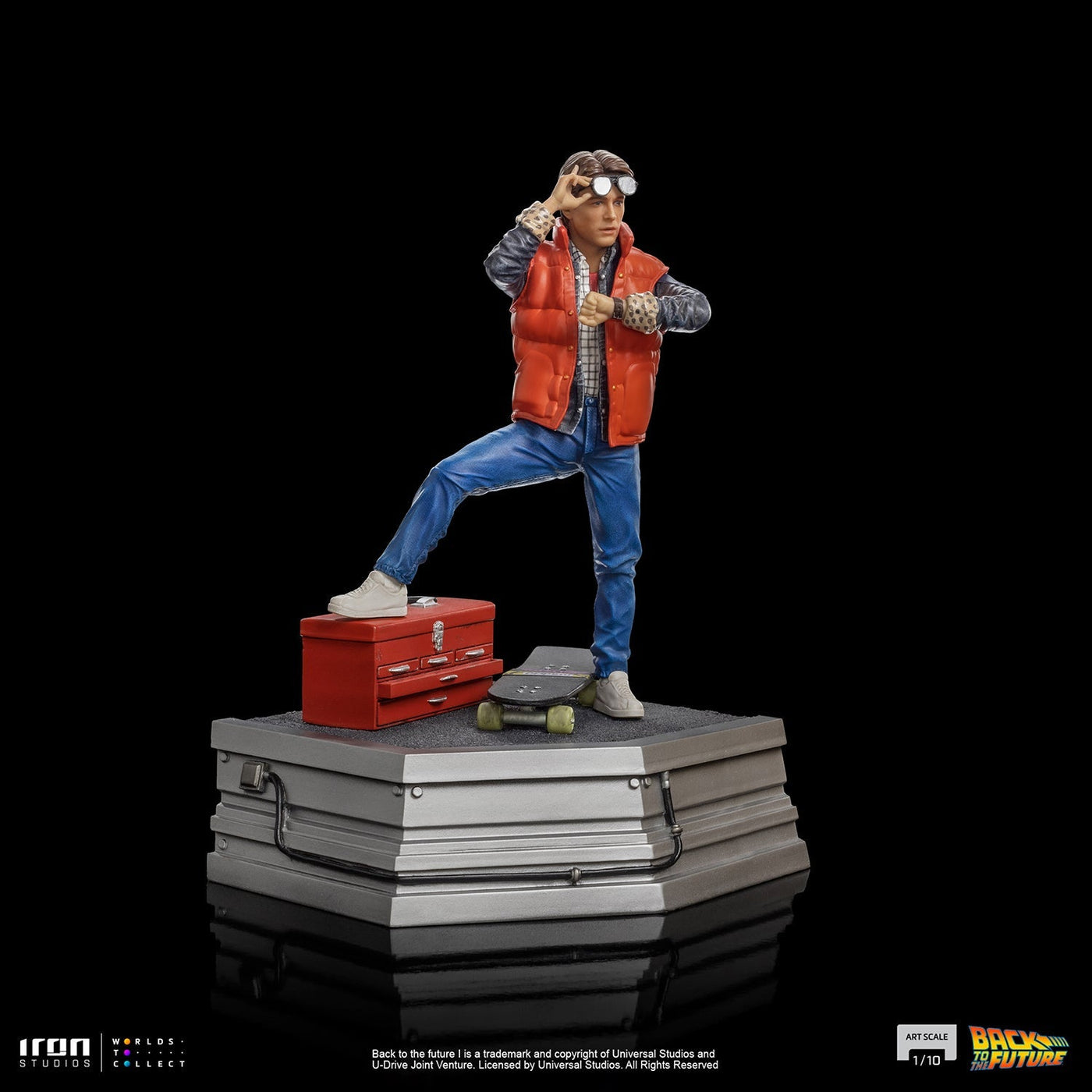 Iron Studios Back to the Future Marty McFly 1:10 Scale Statue by MyHackerTech