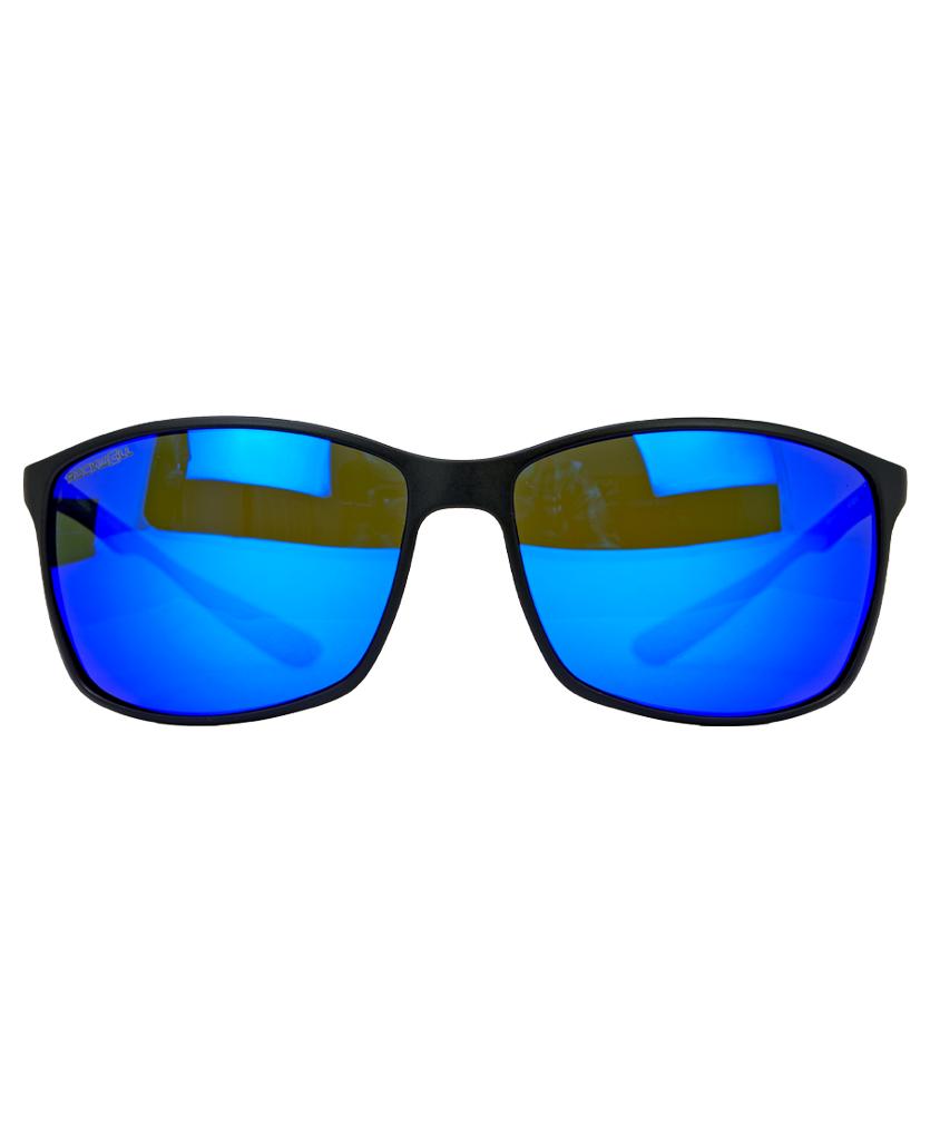 Milano (Black/Blue Mirror Polarized Lens) by MyHackerTech