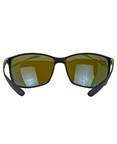 Milano (Black/Blue Mirror Polarized Lens) by MyHackerTech