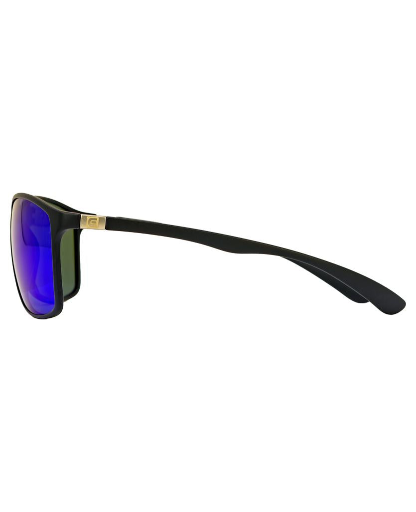Milano (Black/Blue Mirror Polarized Lens) by MyHackerTech