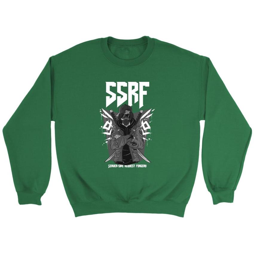 SSRF - Server-side request forgery - Crewneck Sweatshirt by MyHackerTech