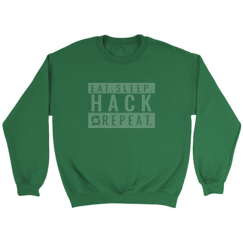 Eat sleep hack repeat v1 - Crewneck Sweatshirt by MyHackerTech