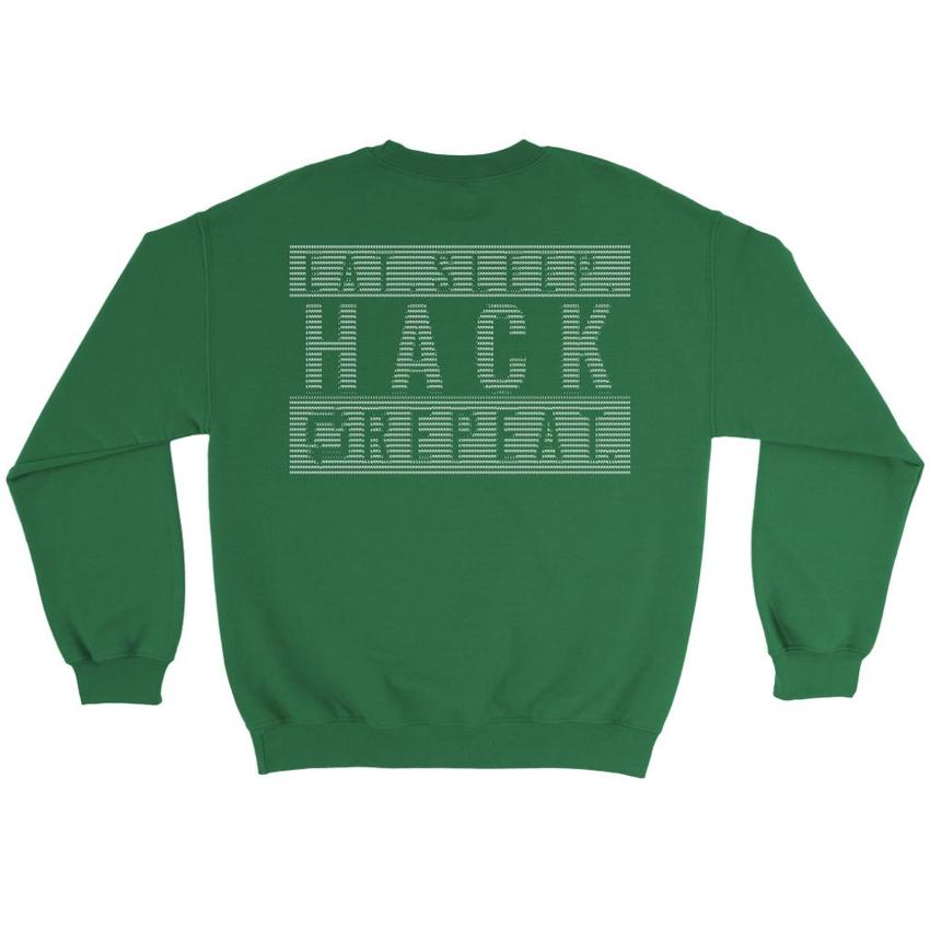 Eat sleep hack repeat v1 - Crewneck Sweatshirt by MyHackerTech