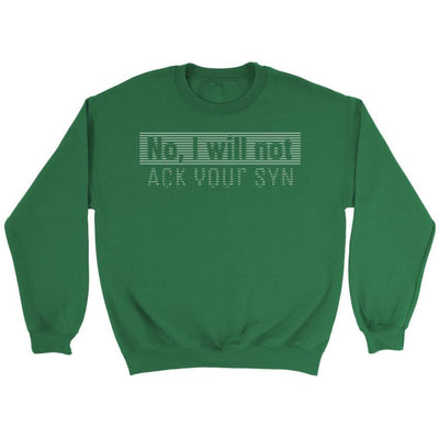 No, I will not ACK your SYN - Canvas Mens Shirt by MyHackerTech