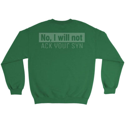 No, I will not ACK your SYN - Canvas Mens Shirt by MyHackerTech