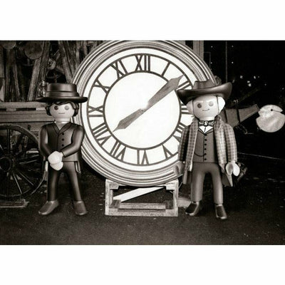 Playmobil Back to the Future Part III 75-piece Advent Calendar with 7 vinyl figures by MyHackerTech