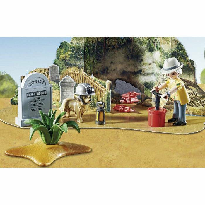 Playmobil Back to the Future Part III 75-piece Advent Calendar with 7 vinyl figures by MyHackerTech