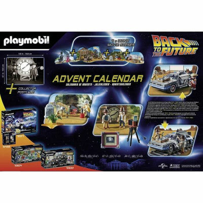 Playmobil Back to the Future Part III 75-piece Advent Calendar with 7 vinyl figures by MyHackerTech