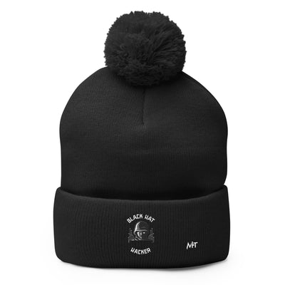 Black Hat Hacker - Pom-Pom Beanie