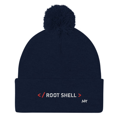Root Shell - Pom-Pom Beanie